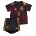 Maillot de foot Allemagne Leon Goretzka #8 Extérieur vêtements enfant Monde 2022 Manches Courtes (+ pantalon court)